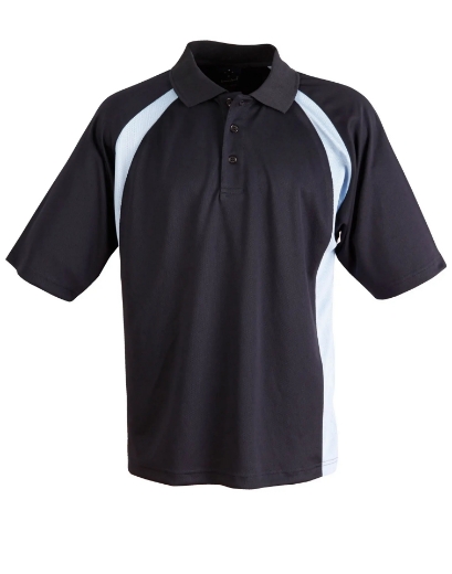 Picture of Winning Spirit, Mens Athens CoolDry Contrast Polo